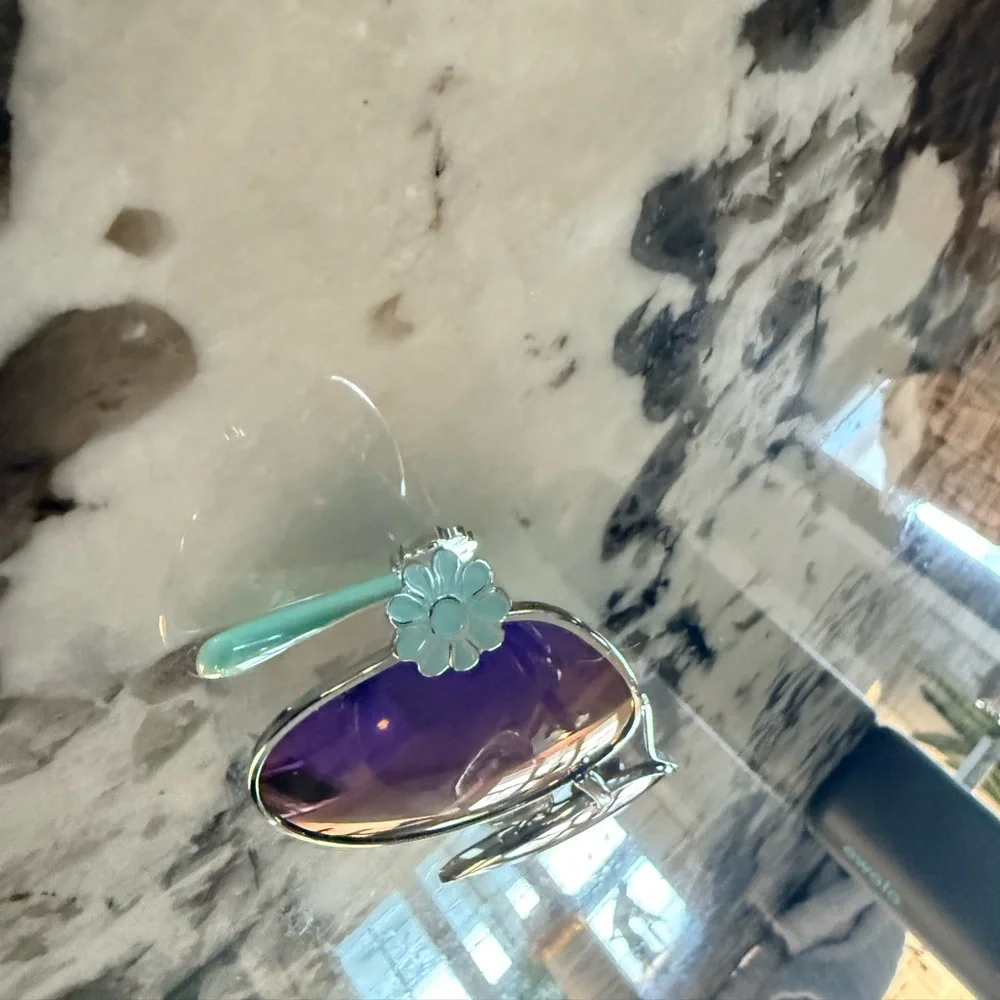 Girls Floral Aviator Sunglasses Mirrored Lenses Shades